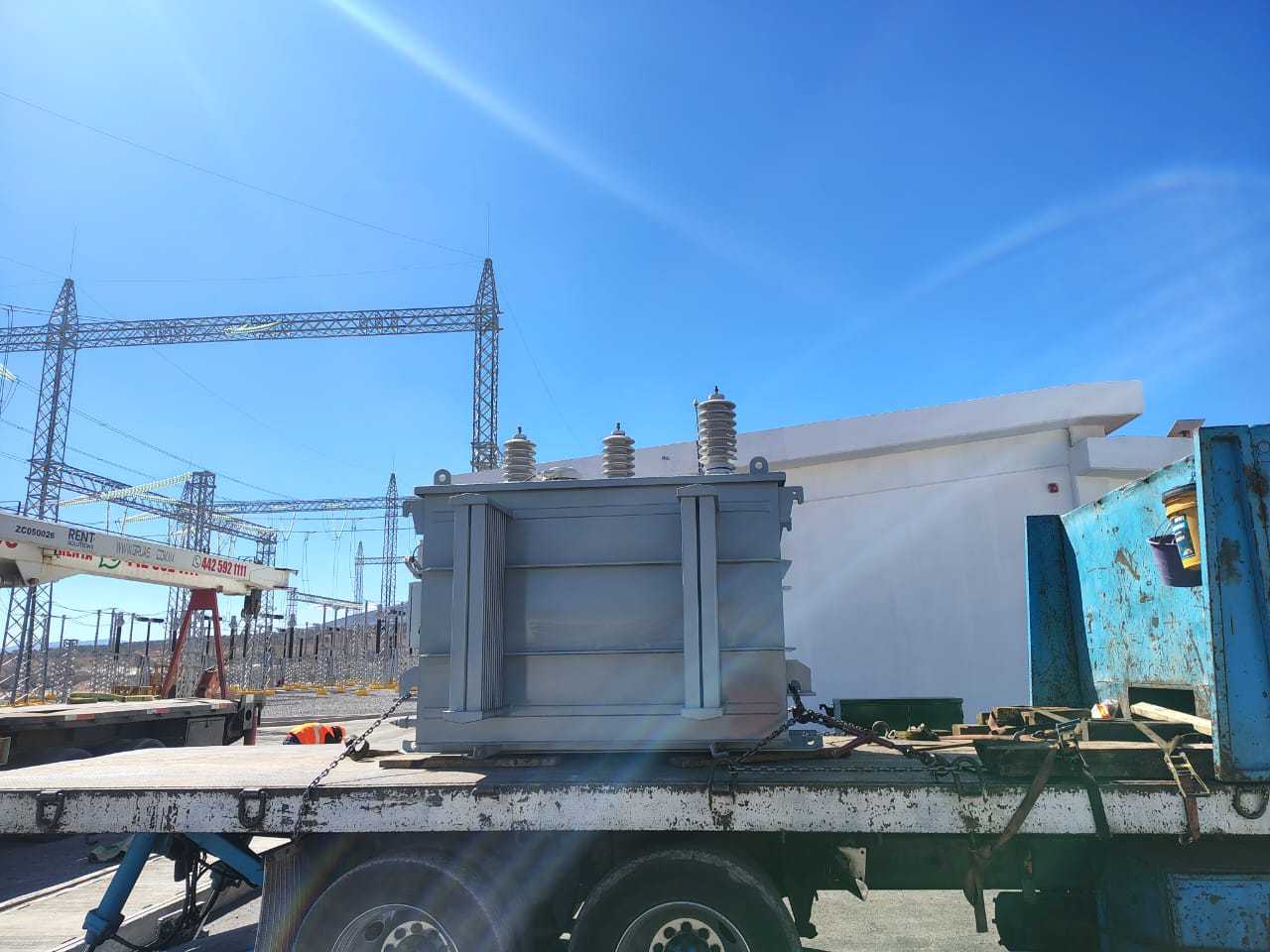 Construcción de subestación eléctrica en Querétaro - García Ingeniería